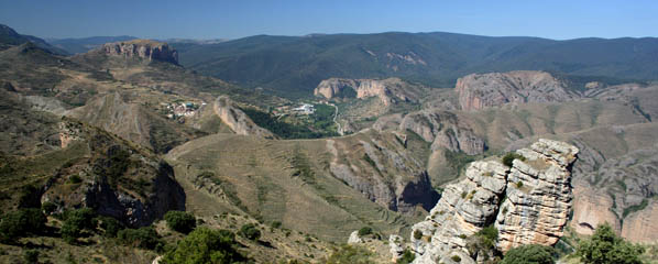 View from the Islallana Crags