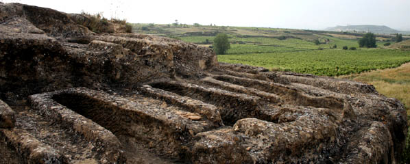 Burial grounds in Sonsierra Riojana