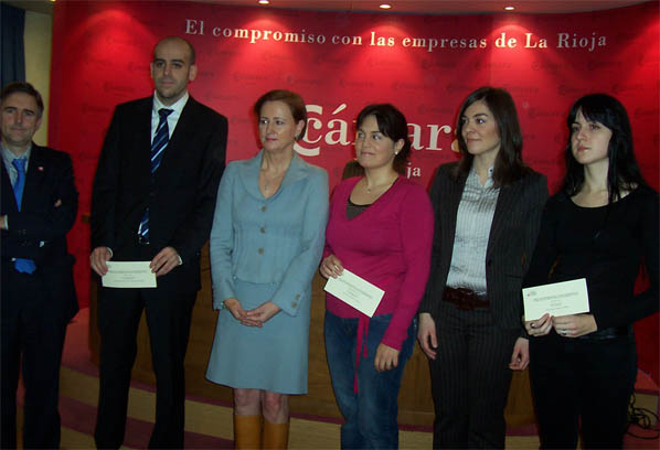 Entrega del premio mejor emprendedor 2008