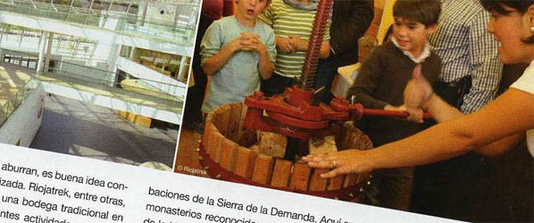 Las actividades de Riojatrek destacan entre las propuestas de la revista»Viajeros» para conocer La Rioja